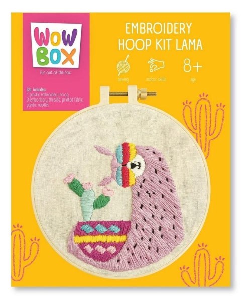 Wow Box. Zestaw do haftowania Lama Wow Box. Zestaw do haftowania Lama