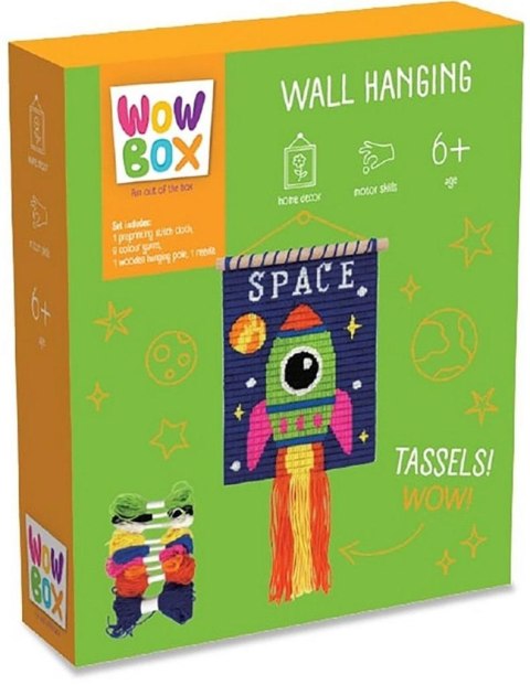 Wow Box. Zestaw makrama Rakieta Wow Box. Zestaw makrama Rakieta