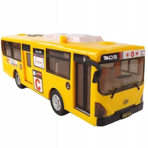 Duży autobus otwierane drzwi dźwięki światła 8915Ż Duży autobus otwierane drzwi dźwięki światła 8915Ż