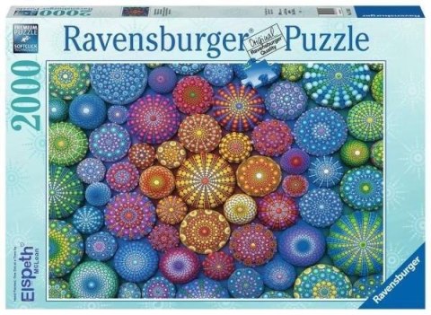 Puzzle 2000 Tęczowe mandale Puzzle 2000 Tęczowe mandale