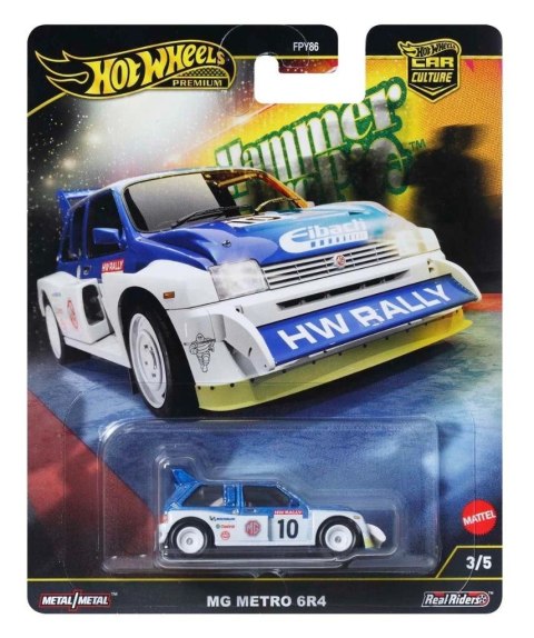 Hot Wheels Kultowe auto MG Metro 6R4 HRW09 Hot Wheels Kultowe auto MG Metro 6R4 HRW09