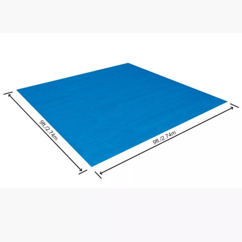 Mata podkład pod basen stelażowy rozporowy 274 x 274cm Bestway 58000