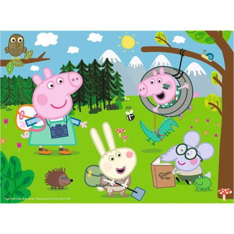 Puzzle Trefl 30 el. Świnka Peppa Leśna wyprawa 18245 Puzzle Trefl 30 el. Świnka Peppa Leśna wyprawa 18245