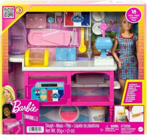 Barbie Ciastkarnia zestaw lalka + akcesoria Barbie Ciastkarnia zestaw lalka + akcesoria