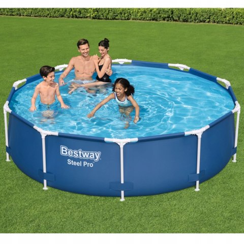 Basen stelażowy ogrodowy okrągły 305 x 76cm Bestway 56677 Basen stelażowy ogrodowy okrągły 305 x 76cm Bestway 56677