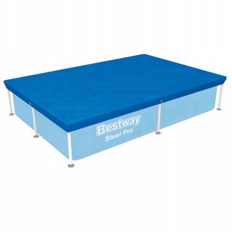 Przykrycie 221 x 150cm na basen stelażowy Bestway 58103 Przykrycie 221 x 150cm na basen stelażowy Bestway 58103