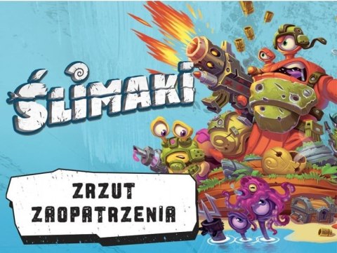 Ślimaki: Zrzut zaopatrzenia dodatek do gry GALAKTA Ślimaki: Zrzut zaopatrzenia dodatek do gry GALAKTA