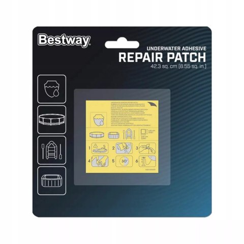 Zestaw łatek naprawczych łatka 10 sztuk bestway 62091
