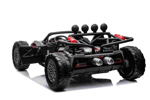 Auto Buggy Racing 5 na akumulator dla dzieci +3. Szary + Silniki 2x200W + Pilot + Wolny Start