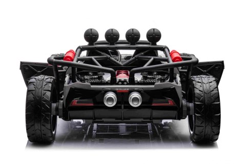 Auto Buggy Racing 5 na akumulator dla dzieci +3. Szary + Silniki 2x200W + Pilot + Wolny Start