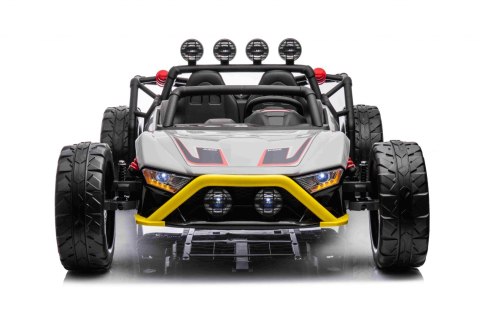 Auto Buggy Racing 5 na akumulator dla dzieci +3. Szary + Silniki 2x200W + Pilot + Wolny Start
