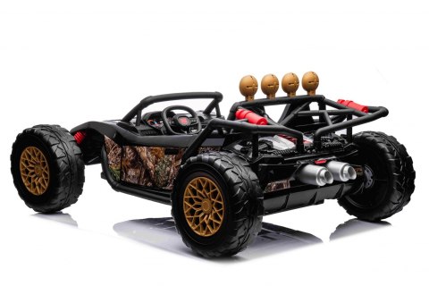 Auto Buggy Racing 5 na akumulator dla dzieci Czarny + Silniki 2x200W + Pilot + Audio LED + Wolny Start