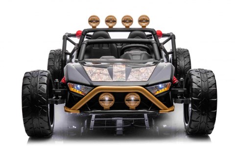 Auto Buggy Racing 5 na akumulator dla dzieci Czarny + Silniki 2x200W + Pilot + Audio LED + Wolny Start