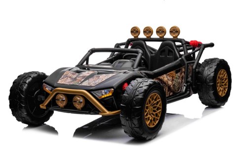 Auto Buggy Racing 5 na akumulator dla dzieci Czarny + Silniki 2x200W + Pilot + Audio LED + Wolny Start