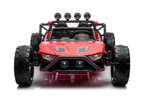 Auto Buggy Racing 5 na akumulator dla dzieci Czerwony + Silniki 2x200W + Pilot + Audio LED + Wolny Start