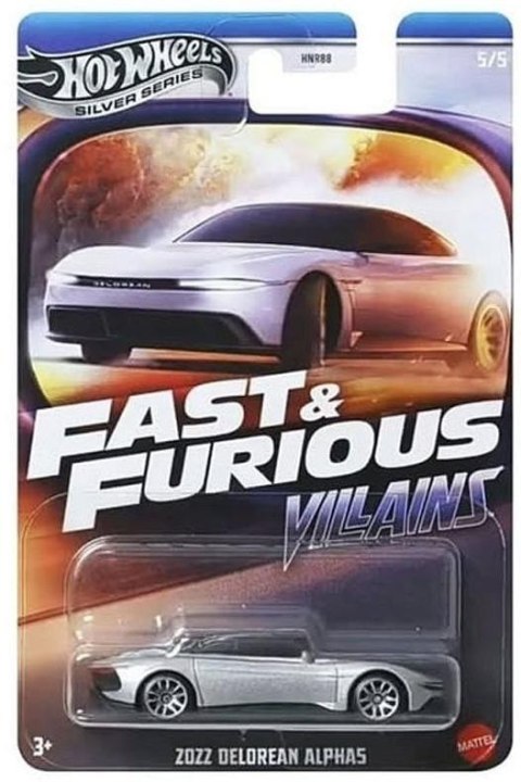 Hot Wheels Szybcy i wściekli Samochodzik JBY38 Hot Wheels Szybcy i wściekli Samochodzik JBY38