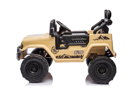 Toyota FJ Cruiser dla dzieci Beżowy + Pilot + Napęd 4x4 + Audio LED + EVA + Wolny Start Toyota FJ Cruiser dla dzieci Beżowy + Pilot + Napęd 4x4 + Audio LED + EVA + Wolny Start