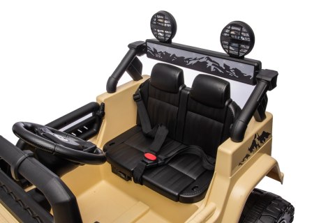 Toyota FJ Cruiser dla dzieci Beżowy + Pilot + Napęd 4x4 + Audio LED + EVA + Wolny Start Toyota FJ Cruiser dla dzieci Beżowy + Pilot + Napęd 4x4 + Audio LED + EVA + Wolny Start