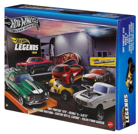 Hot Wheels Legends Samochody 1:64 6-pak Hot Wheels Legends Samochody 1:64 6-pak
