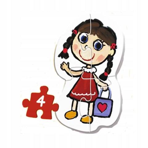 Moje pierwsze puzzle Kicia Kocia Baby 2+ Trefl 36088 Moje pierwsze puzzle Kicia Kocia Baby 2+ Trefl 36088