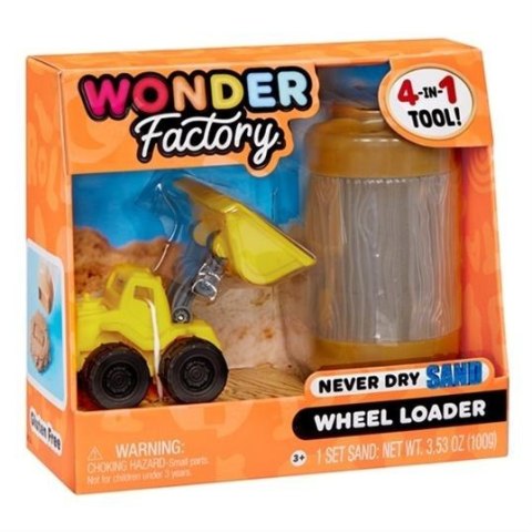 Wonder Factory Never Dry Sand - Brown + Loader Wonder Factory Never Dry Sand - Brown + Loader