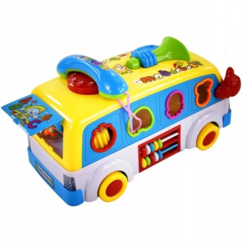 INTERAKTYWNY AUTOBUSIK Z TELEFONEM KLOCKI 2201Ż INTERAKTYWNY AUTOBUSIK Z TELEFONEM KLOCKI 2201Ż