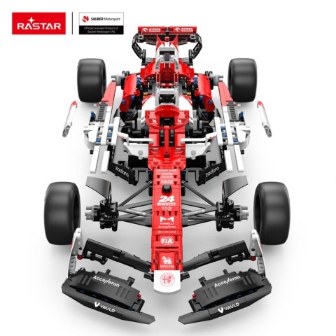 1:8 Alfa Romeo F1 C42 Klocki 2261el. RASTAR 1:8 Alfa Romeo F1 C42 Klocki 2261el. RASTAR