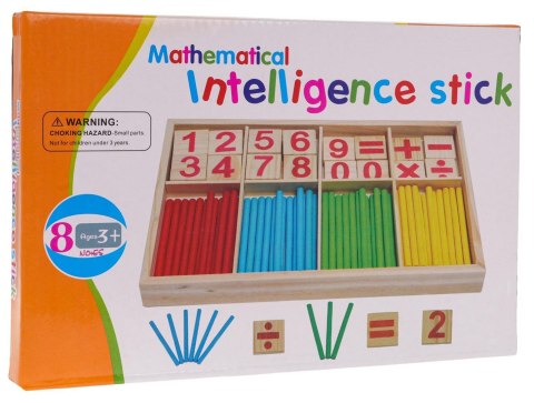 Drewniana Gra Matematyczna Patyczki Drewniana Gra Matematyczna Patyczki