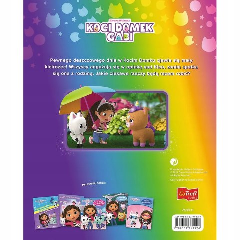 Książeczka Poznajcie Kicirożca Koci domek Gabi Trefl Ks79792 Książeczka Poznajcie Kicirożca Koci domek Gabi Trefl Ks79792