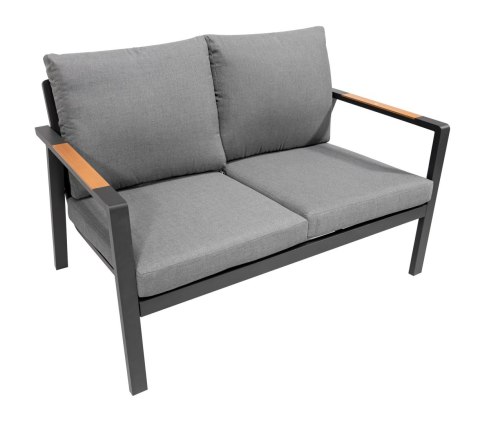 Meble Ogrodowe Aluminiowe Sofa + Dwa Fotele + Stolik Meble Ogrodowe Aluminiowe Sofa + Dwa Fotele + Stolik