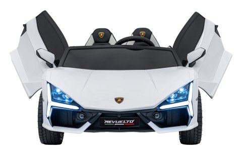 Pojazd Lamborghini Revuelto XL STRONG Biały Pojazd Lamborghini Revuelto XL STRONG Biały