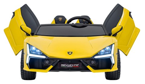 Pojazd Lamborghini Revuelto XL STRONG Żółty Pojazd Lamborghini Revuelto XL STRONG Żółty