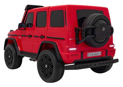 Pojazd Mercedes Benz G63 AMG XXL MP4 Czerwony Pojazd Mercedes Benz G63 AMG XXL MP4 Czerwony