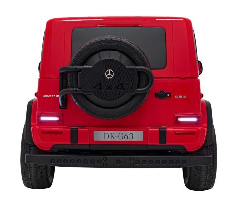 Pojazd Mercedes Benz G63 AMG XXL MP4 Czerwony Pojazd Mercedes Benz G63 AMG XXL MP4 Czerwony