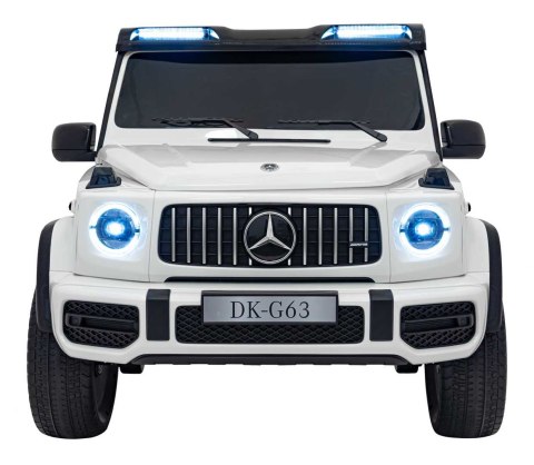 Pojazd Mercedes Benz G63 AMG XXL STRONG Biały Pojazd Mercedes Benz G63 AMG XXL STRONG Biały