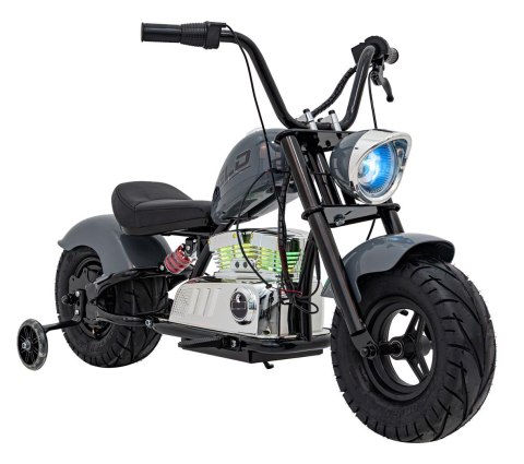Pojazd Motorek Chopper Warrior Szary Pojazd Motorek Chopper Warrior Szary
