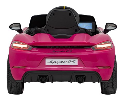 Pojazd Porsche Spyder RS 718 Różowy MP4