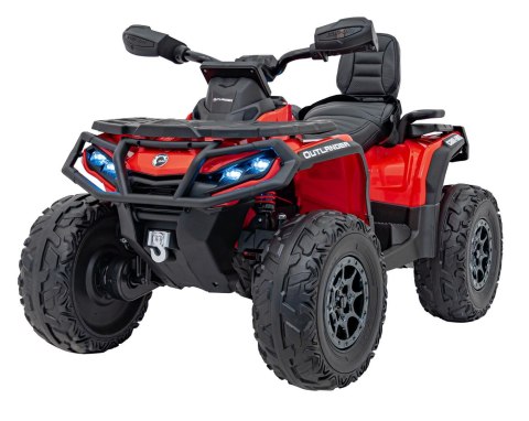 Quad Can Am Outlander ATV Czerwony Quad Can Am Outlander ATV Czerwony