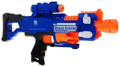 Szybkostrzelny Karabin dla dzieci 8+ Blaze Storm 20 długich Pocisków z pianki + Celownik + Kolba Szybkostrzelny Karabin dla dzieci 8+ Blaze Storm 20 długich Pocisków z pianki + Celownik + Kolba
