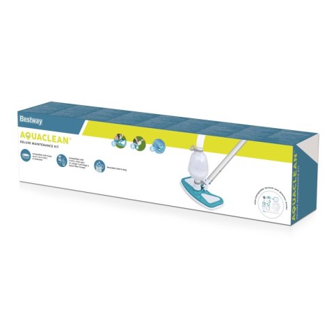 Zestaw czyszczący 3w1 do basenu BESTWAY + Odkurzacz + Cedzak + Skimmer Zestaw czyszczący 3w1 do basenu BESTWAY + Odkurzacz + Cedzak + Skimmer