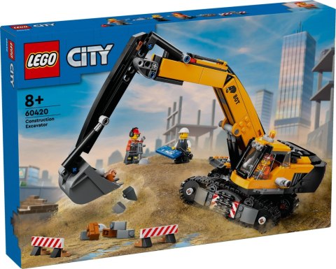 LEGO(R) CITY 60420 Żółta koparka LEGO(R) CITY 60420 Żółta koparka