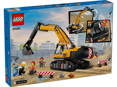 LEGO(R) CITY 60420 Żółta koparka LEGO(R) CITY 60420 Żółta koparka
