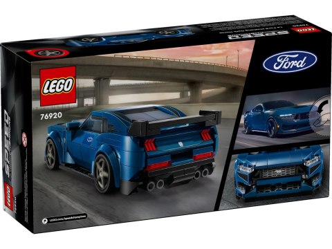 LEGO(R) SPEED CHAMPIONS 76920 Ford Mustang Dark Ho LEGO(R) SPEED CHAMPIONS 76920 Ford Mustang Dark Ho