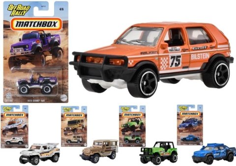 Matchbox Samochód Off Road Rally 1:64 mix