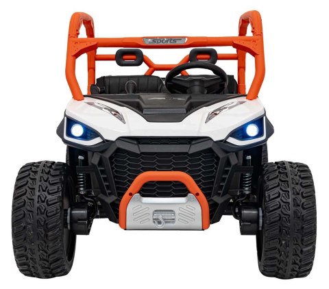 Pojazd Farmer Truck UTV Racing Biały