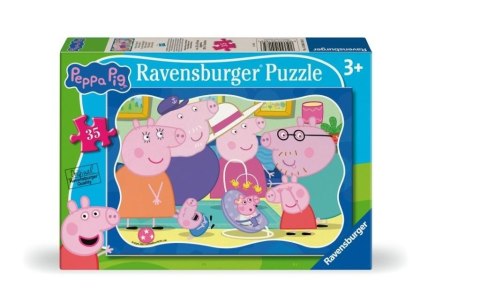 Puzzle dla dzieci 2D: Siostrzyczka Peppy 35el Puzzle dla dzieci 2D: Siostrzyczka Peppy 35el