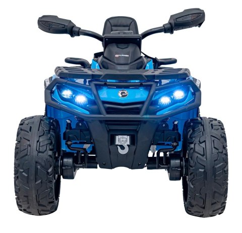 Quad Can Am Outlander ATV z Pilotem Niebieski