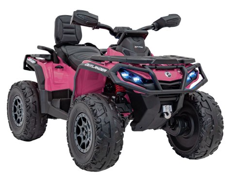 Quad Can Am Outlander ATV z Pilotem Różowy