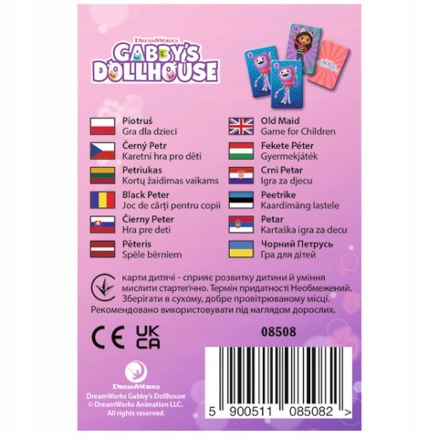 Karty Piotruś Koci Domek Gabi Trefl 08508 Karty Piotruś Koci Domek Gabi Trefl 08508
