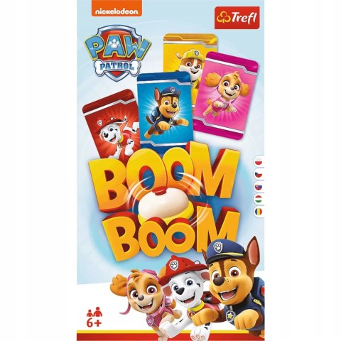 Gra Rodzinna Boom Boom Psi Patrol Trefl 01911 Gra Rodzinna Boom Boom Psi Patrol Trefl 01911